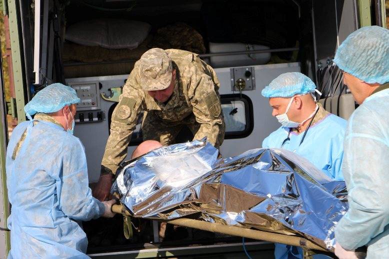 ООС: Ранен волонтер-медик - ghall.com.ua - Украина - Днепр - Волноваха