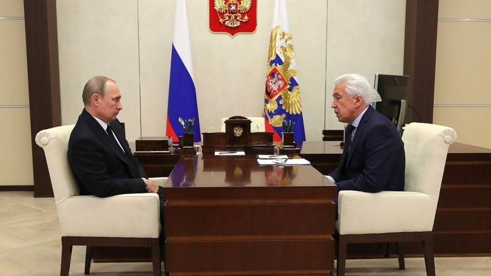 Владимир Путин - Дмитрий Песков - Владимир Васильев - Путин встретится с главой Дагестана в Москве - riafan.ru - Москва - Россия - Екатеринбург - респ. Дагестан - Уральск