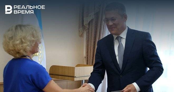 Радий Хабиров - Хабирову вручили удостоверение кандидата на пост главы Башкортостана - realnoevremya.ru - Башкирия