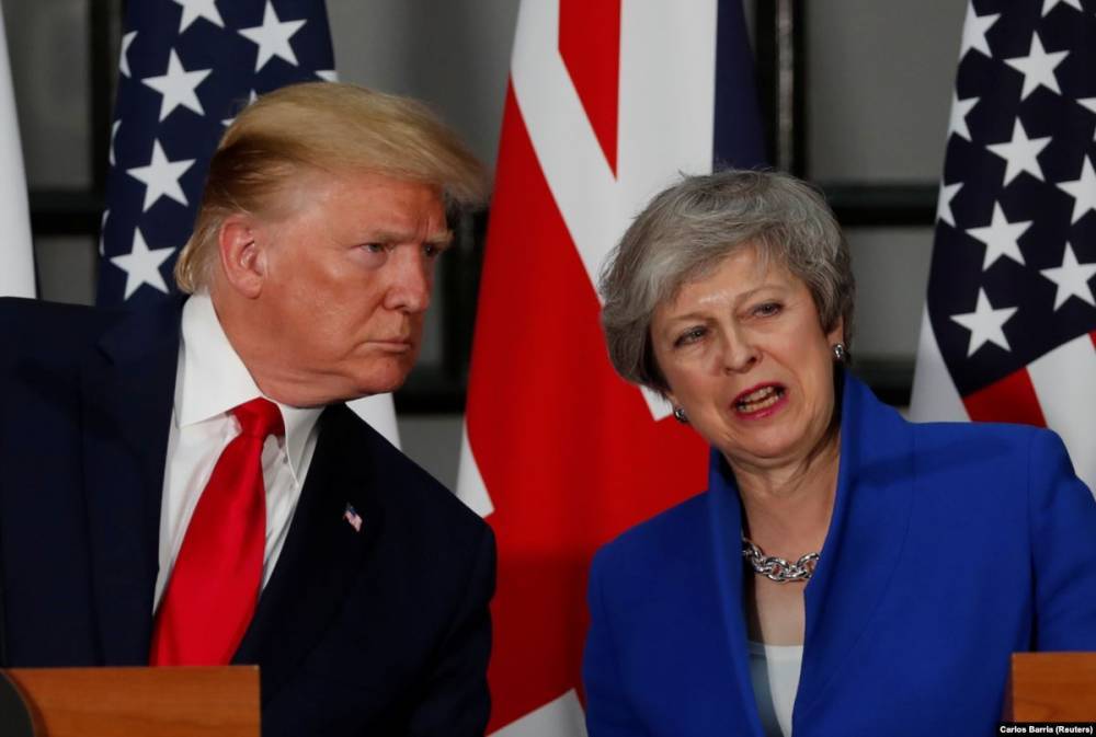 Дональд Трамп - Тереза Мэй - Тереза Мэй поддержала посла, назвавшего Трампа "некомпетентным" - svoboda.org - США - Англия