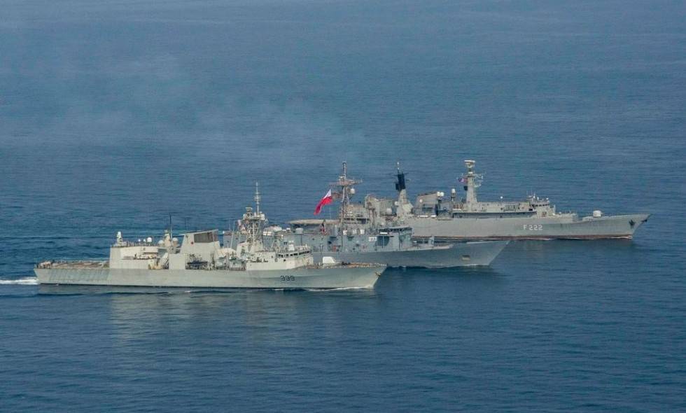 На Украине продолжаются учения НАТО: военные корабли покинули порт Одессы и вышли в море - news-front.info - США - Украина - Франция - Румыния - Канада - Одесса