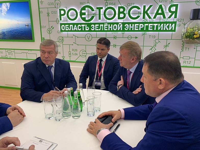 Василий Голубев - Анатолий Чубайс - До конца года в Ростовской области построят три первых ветропарка - dontr.ru - Ростовская обл. - район Красносулинский - Каменск