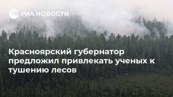 Дмитрий Медведев - Александр Усс - Красноярский губернатор предложил привлекать ученых к тушению лесов - vestirossii.com - Россия - Красноярский край - Красноярск - округ Сибирский