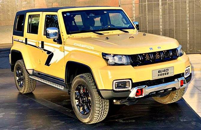 Китайский клон Jeep Wrangler стал ещё роскошнее - usedcars.ru - Китай - Beijing