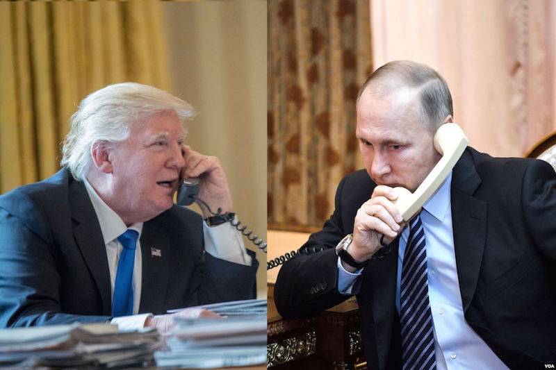 Дональд Трамп - Владимир Путин - Леонардо Ди-Каприо - Трамп предложил Путину помощь в тушении пожаров - bloknot.ru - Россия - США