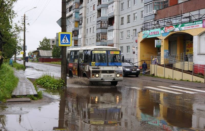 Архангельск затоплен. Автобусы боятся швартоваться - newsnord.ru - Архангельск