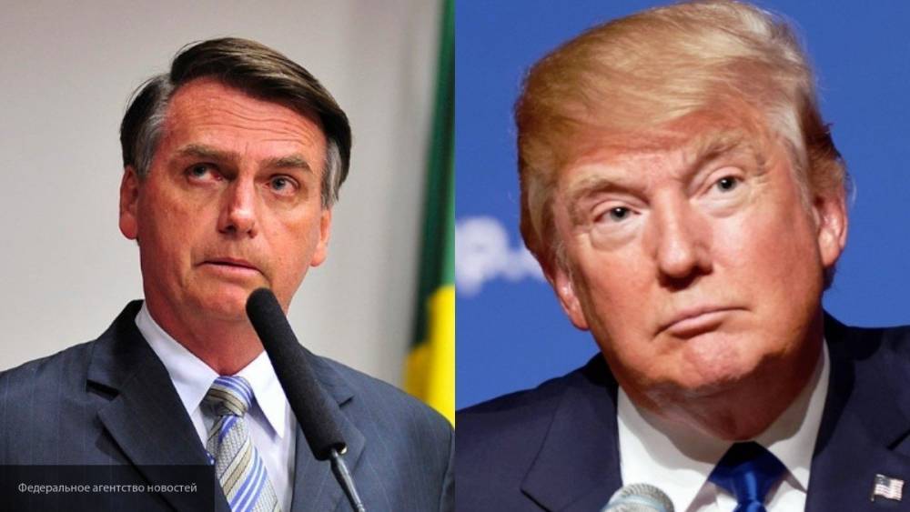 Дональд Трамп - Жаир Болсонару - Бразильский президент пошутил про свою влюбленность в Трампа - politexpert.net - Россия - США - Бразилия