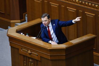 Владимир Зеленский - Виталий Кличко - Олег Ляшко - Ляшко пообещал избавить Украину от «зеленой чумы» - lenta.ru - Украина - Киев