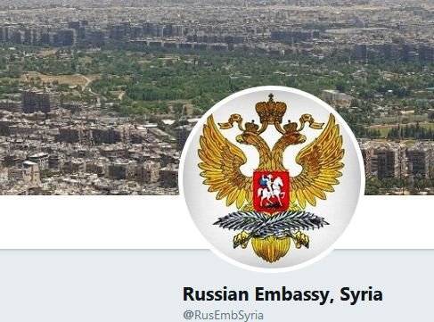 В Twitter разблокировали официальный аккаунт посольства РФ в Сирии - politexpert.net - Москва - Россия - Сирия - Юар