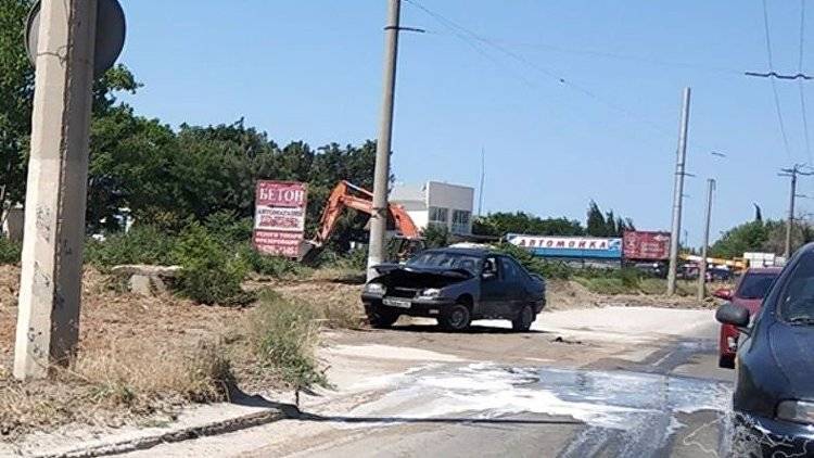 Сотрудник севастопольской Росгвардии спас женщину из горящей машины - crimea.ria.ru - Крым - Симферополь - Севастополь