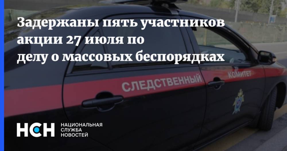 Анна Кузнецова - Кирилл Жуков - Задержаны пять участников акции 27 июля по делу о массовых беспорядках - nsn.fm - Москва - Россия