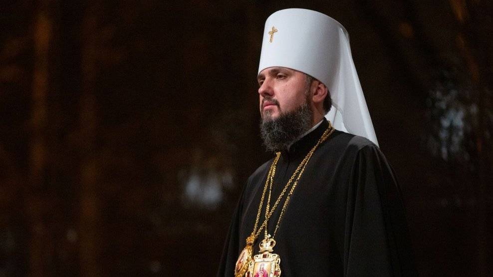Епифаний - Глава ПЦУ освятил свою восковую фигуру - riafan.ru - Украина - Киев - Царьград