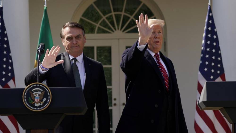 Дональд Трамп - Трамп нарек Бразилию главным союзником США вне блока НАТО - news-front.info - США - Вашингтон - Израиль - Австралия - Япония - Бразилия