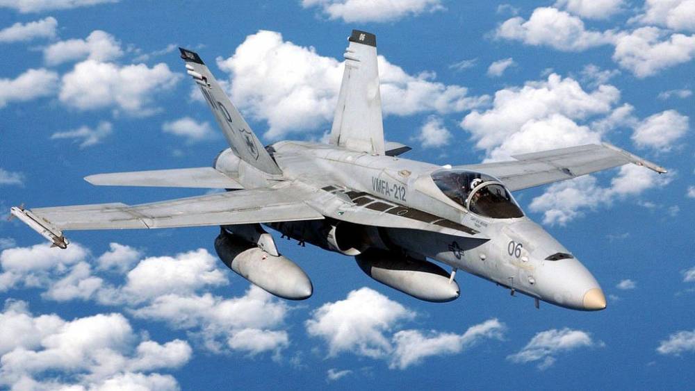 Истребитель США F/A-18 разбился недалеко от Долины Смерти - politexpert.net - США - Сан-Диего - шт. Калифорния