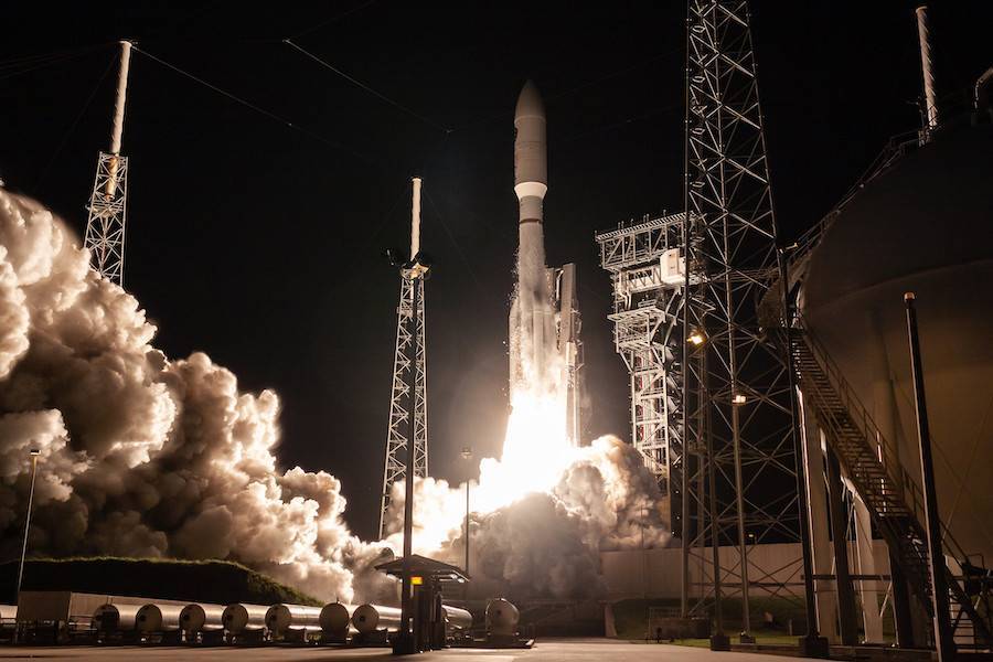 Atlas V (V) - В США запустили ракету-носитель с военным спутником связи - ghall.com.ua - США - шт.Флорида