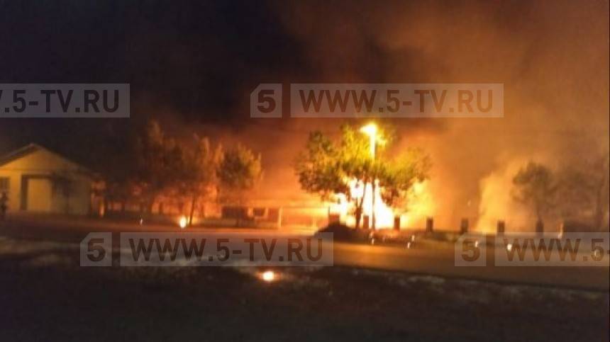 Фото: Взрыв в Ингушетии на заправки, есть пострадавшие - 5-tv.ru - респ. Ингушетия - Сунжа