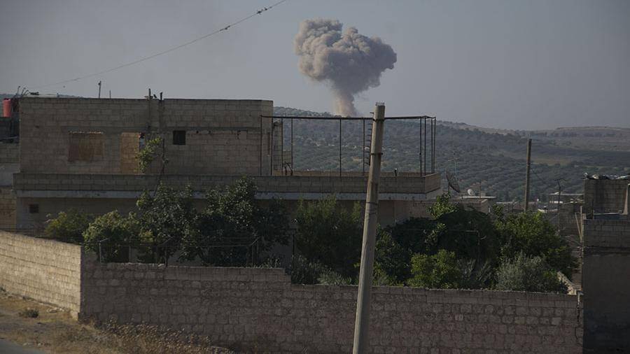 Сирийские ПВО отразили ракетный удар с территории Ливана - iz.ru - Сирия - Сана - Ливан - Масьяф