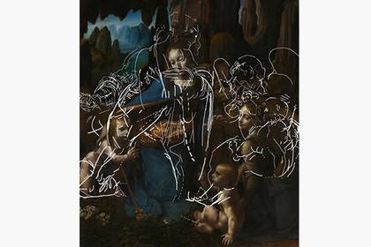 Иисус Христос - Леонардо Да-Винч - Иоанн Креститель - Раскрыто тайное изображение на картине Леонардо да Винчи - lenta.ru - Лондон