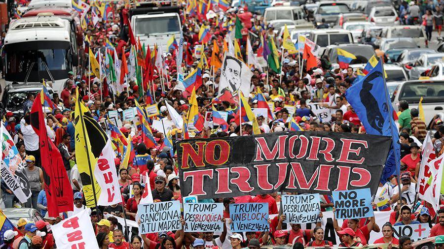 Дональд Трамп - СМИ узнали о попытках Трампа инициировать блокаду Венесуэлы - iz.ru - США - Венесуэла - Боливарианская