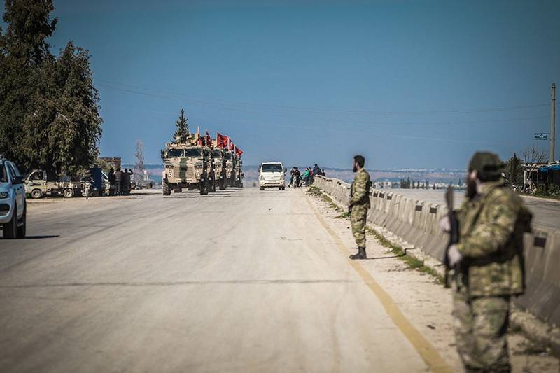 Турецкая военная техника пересекла сирийскую границу - tvc.ru - Сирия - Хан-Шейхун - Дамаск