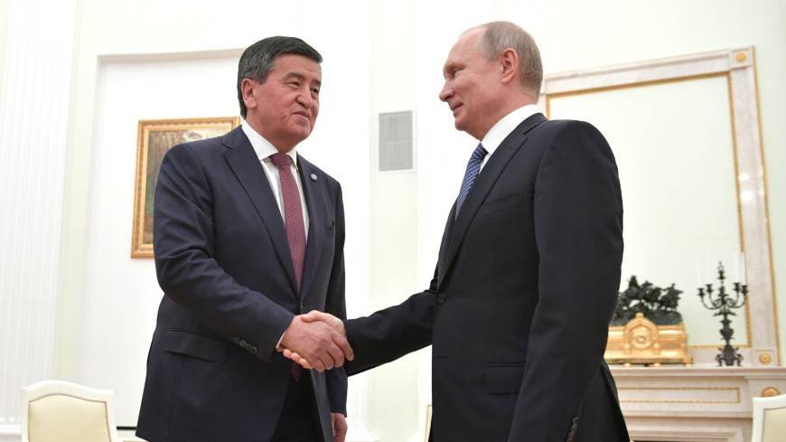 Владимир Путин - Сооронбай Жээнбеков - Жээнбеков: Условия жизни в РФ мигрантов из Кыргызстана улучшились благодаря Путину - mir24.tv - Россия - Южная Корея - США - Казахстан - Узбекистан - Турция - Киргизия - Бишкек