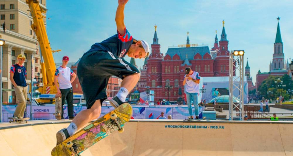 Восемь спортивных площадок установят в столице на День города - m24.ru - Москва - Россия