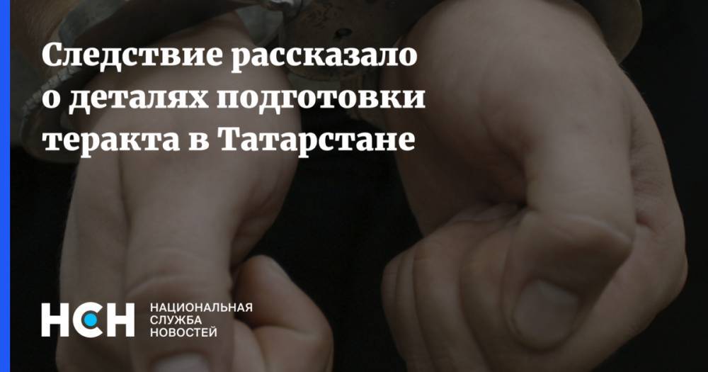 Следствие рассказало о деталях подготовки теракта в Татарстане - nsn.fm - Россия - респ. Татарстан - Казань - Нижнекамск
