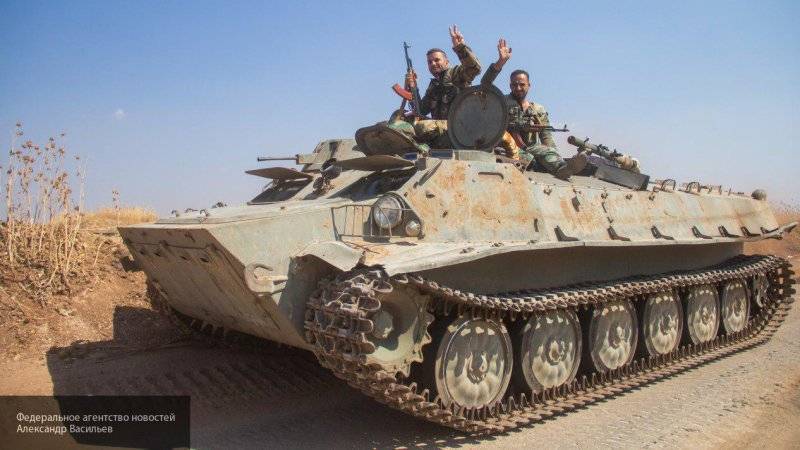 Армия Сирии приступила к зачистке города Хан-Шейхун - nation-news.ru - Сирия - Хан-Шейхун