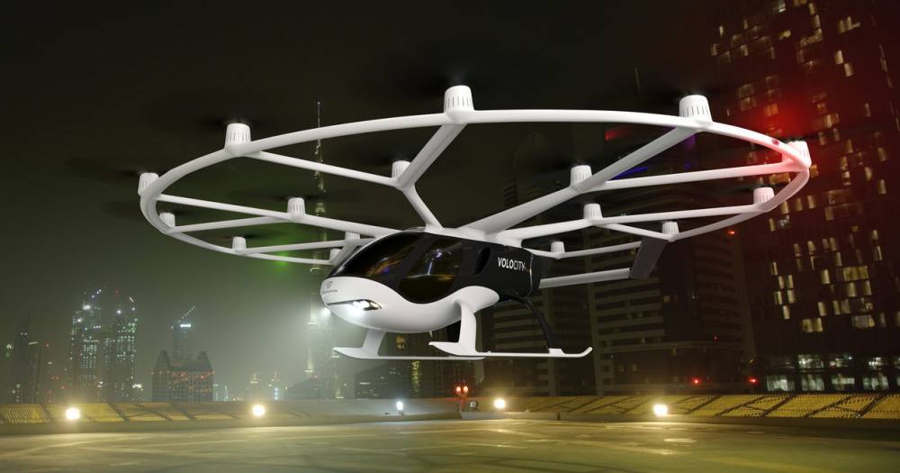 Volocopter показала свое первое коммерческое аэротакси - popmech.ru - Германия - Сингапур - Будущее