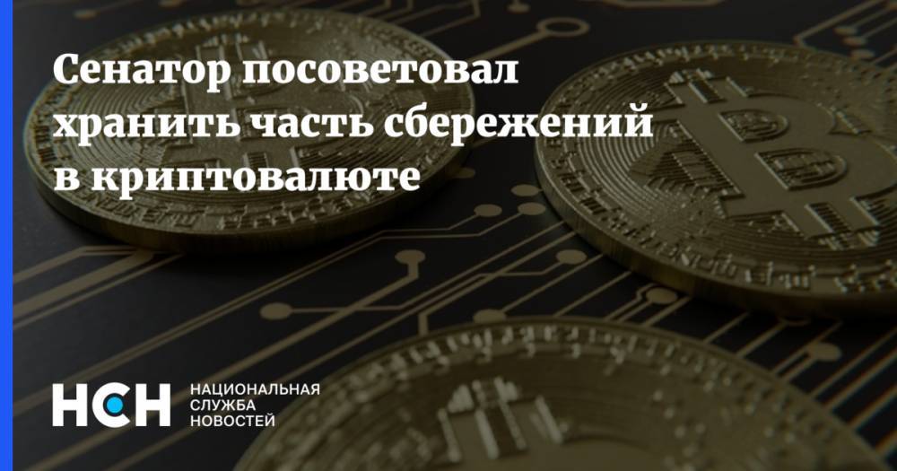 Сергей Калашников - Сенатор посоветовал хранить часть сбережений в криптовалюте - nsn.fm