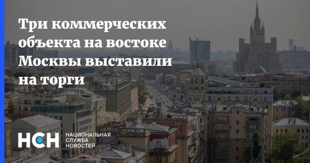 Три коммерческих объекта на востоке Москвы выставили на торги - nsn.fm - район Измайлово