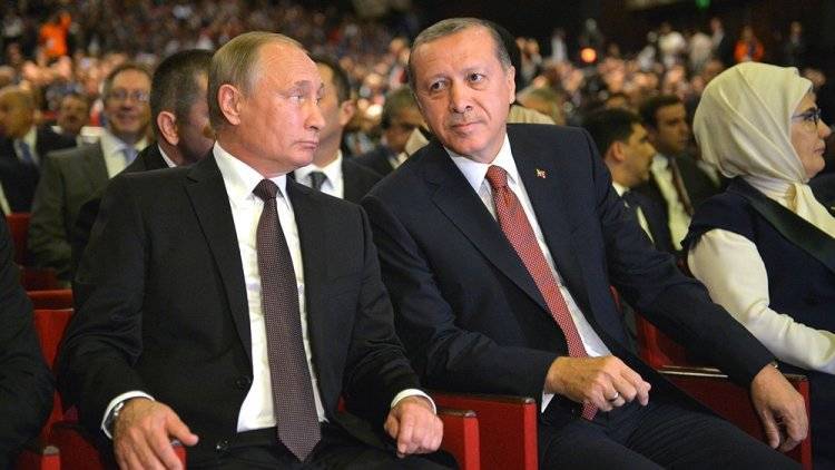 Владимир Путин - Эрдоган - Путин - Путин показал Эрдогану новейший истребитель Су-57 на МАКС-2019 - polit.info - Россия - Турция