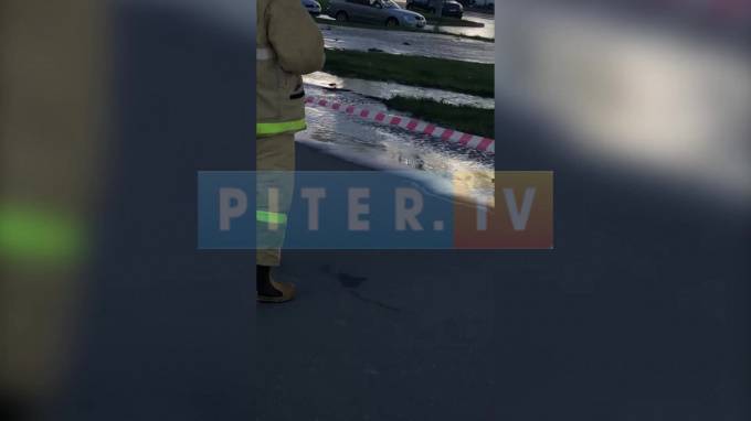 "Водоканал": прорыв трубы на Оптиков не скажется на водоснабжении района - piter.tv - Санкт-Петербург - р-н Приморский