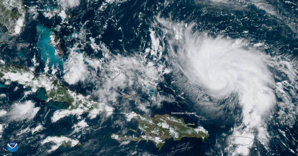 Набирающий силу ураган «Дориан» засняли из&nbsp;космоса - popmech.ru - США - шт.Флорида - Пуэрто-Рико - Виргинские Острова - Будущее