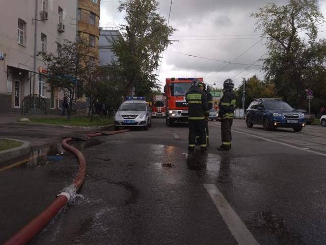 Пожар в районе Замоскворечье полностью ликвидировали - vm.ru - Москва - район Замоскворечье - Москва