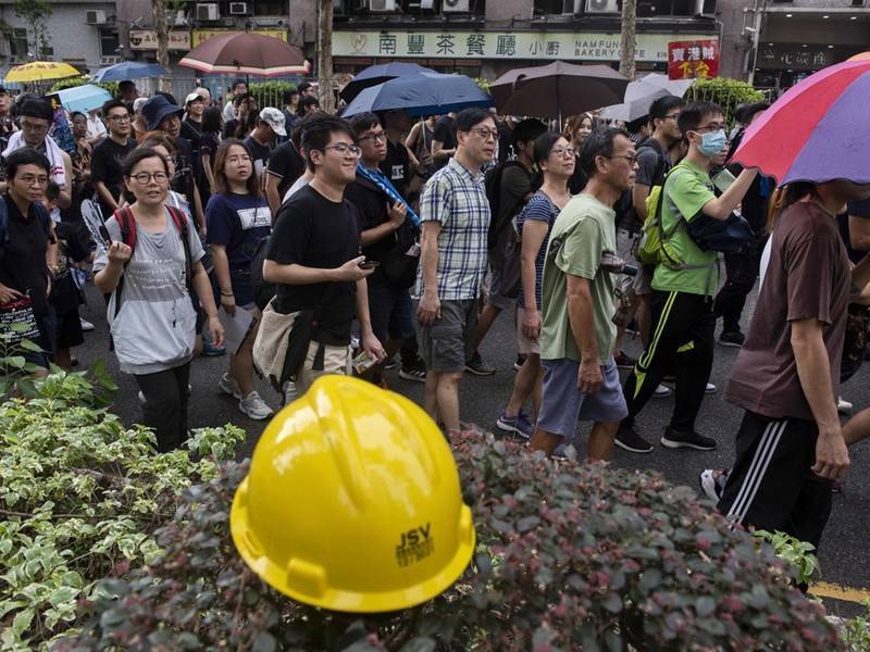 Демонстранты спровоцировали транспортный коллапс в Гонконге - news.ru - Гонконг