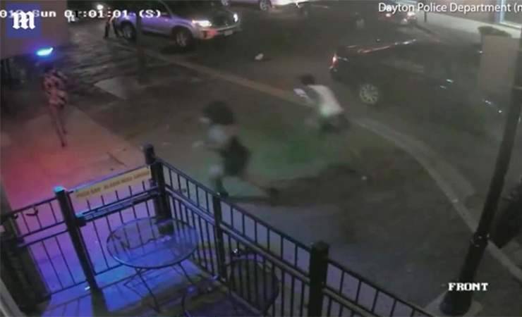 Полиция США показала видео момента ликвидации стрелка из Огайо - gomel.today - шт. Огайо - Дейтон