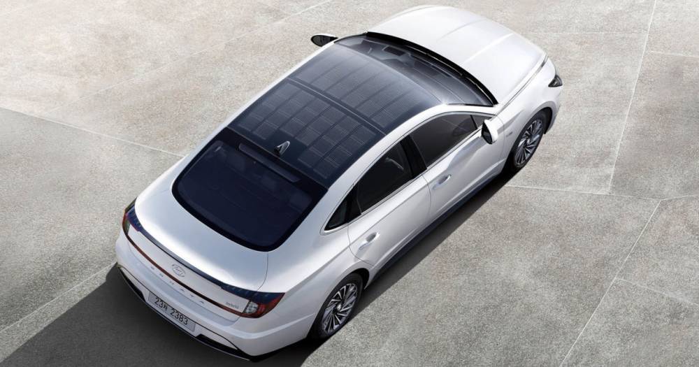 Hyundai выпустила свой первый автомобиль с&nbsp;солнечной крышей - popmech.ru - Южная Корея