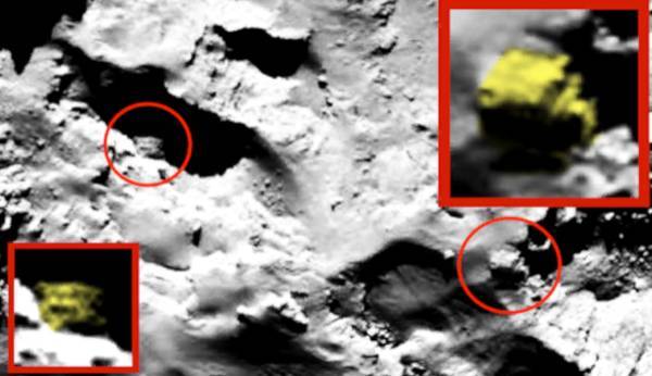 Скотт Уоринг - Уфолог из Тайваня обнаружил два НЛО на снимках "поющей" кометы - glavtema.ru - Тайвань