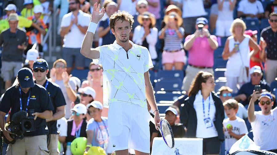 Даниил Медведев - Теннисиста Медведева оштрафовали за поведение на матче US Open - iz.ru - Россия - США - Испания