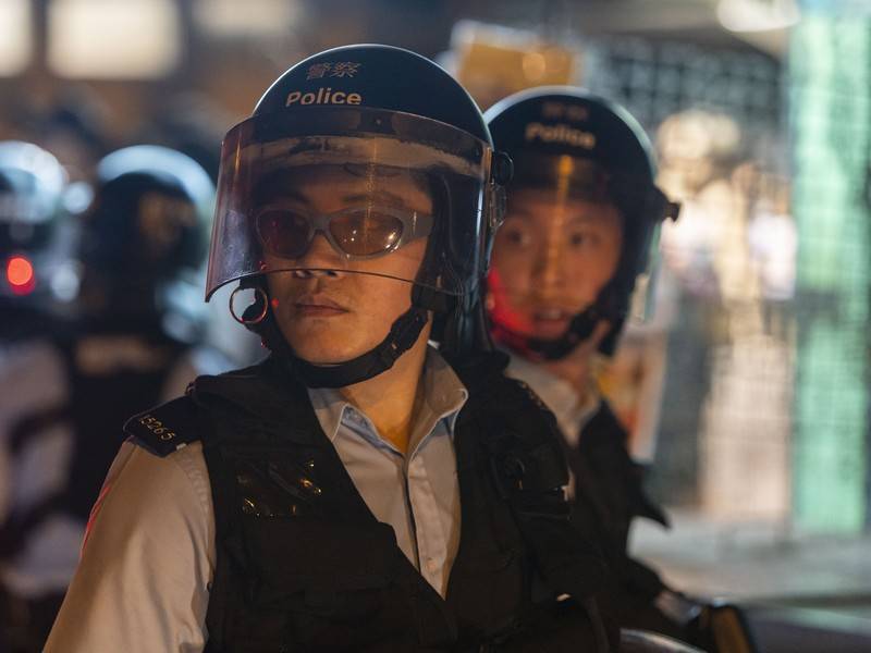 Полиция остановила шествие религиозного марша в Гонконге - news.ru