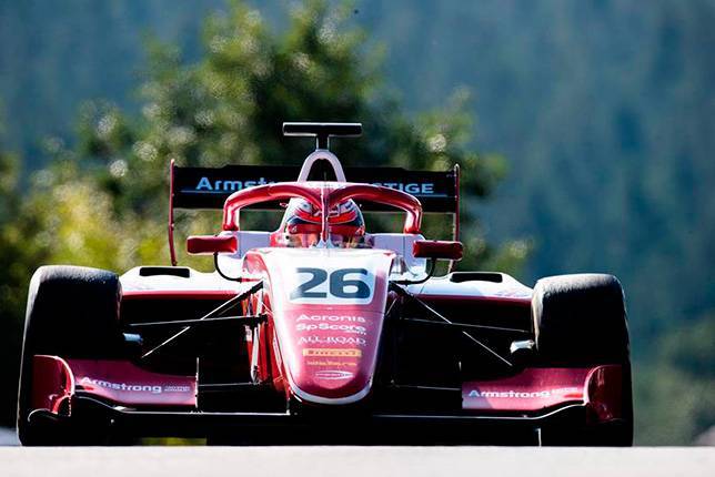 Антуан Юбер - Роберт Шварцман - Маркус Армстронг - Ф3: Армстронг выиграл воскресную гонку в Спа - все новости Формулы 1 2019 - f1news.ru