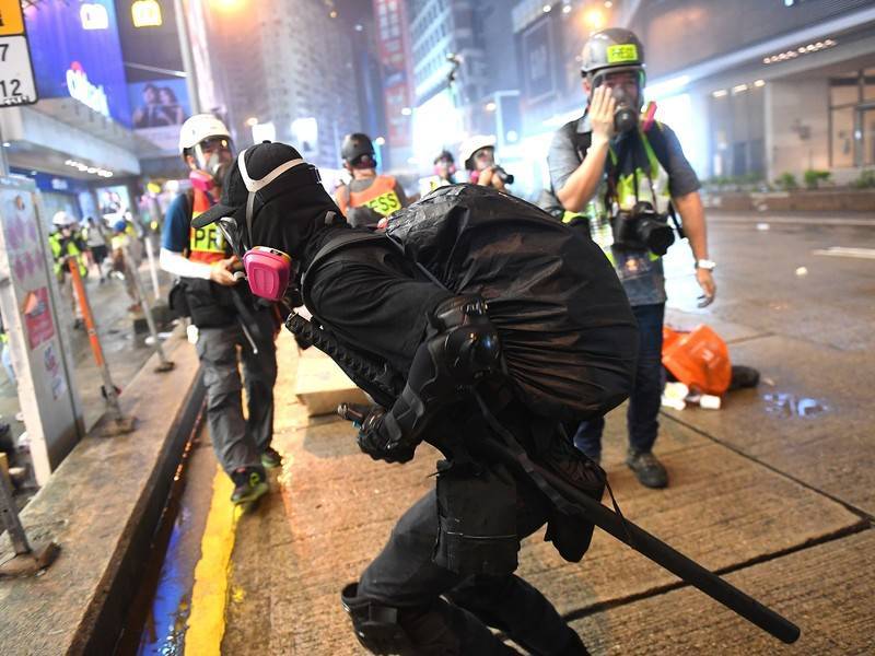 Более 30 человек пострадали на акции протеста в Гонконге - news.ru - Гонконг