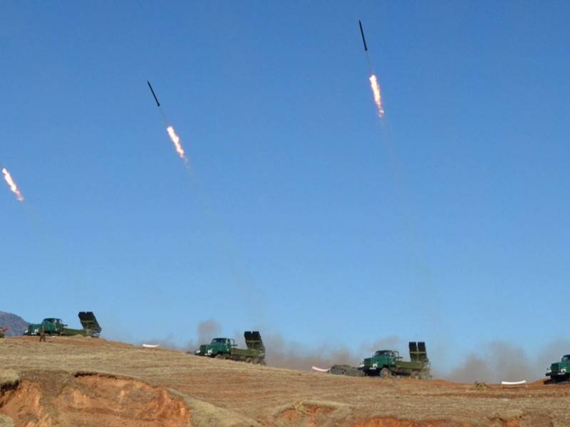 Северная Корея запустила снаряды в сторону Японского моря - news.ru - США - Вашингтон - КНДР - Пхеньян