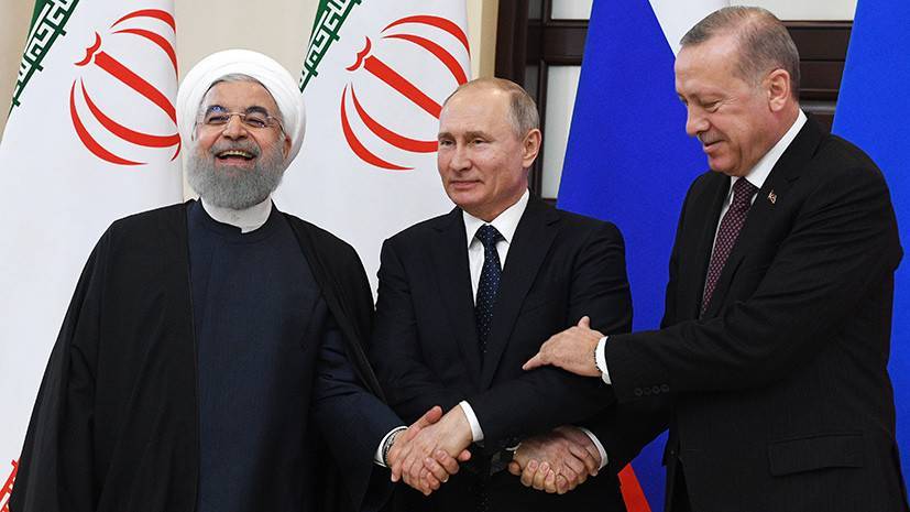 Владимир Путин - Реджеп Тайип Эрдоган - Хасан Рухани - «Имеют консолидированную позицию»: какие вопросы обсудят лидеры России, Турции и Ирана на саммите по Сирии - russian.rt.com - Россия - Сирия - Турция - Иран - Анкара