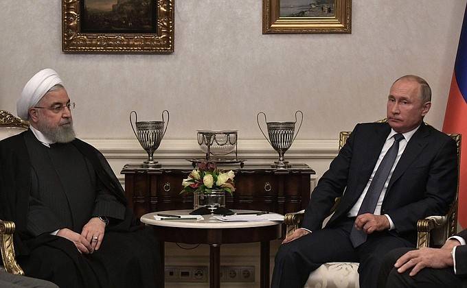 Владимир Путин - Хасан Рухани - Встреча с&nbsp;Президентом Ирана Хасаном Рухани - kremlin.ru - Сирия - Иран - Анкара
