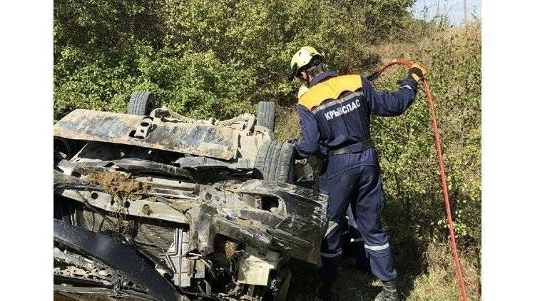 В Крыму женщина с младенцем сорвались на автомобиле с обрыва - crimea.ria.ru - Крым - Симферополь - район Симферопольский