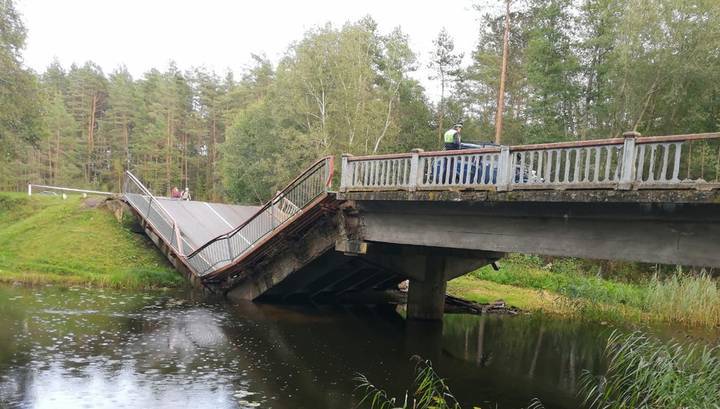 В Псковской области обрушился мост, есть пострадавший - vesti.ru - Псковская обл. - район Себежский - Великий Луки