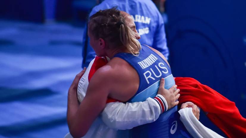 Ирина Коляденко - Тражукова завоевала золотую медаль в женской борьбе на ЧМ - russian.rt.com - Украина - Канада