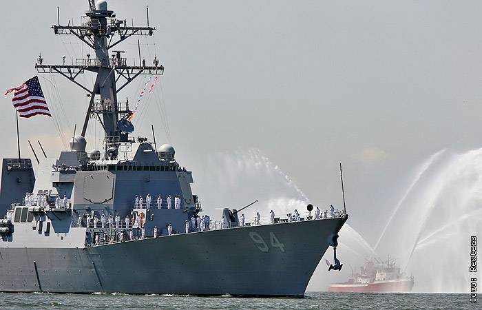 США разместили эсминец в Персидском заливе для защиты Саудовской Аравии - interfax.ru - Москва - США - Иран - Саудовская Аравия - Персидский Залив